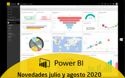 Novedades Power BI Julio-Agosto 2020