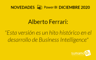 Novedades Power BI diciembre 2020